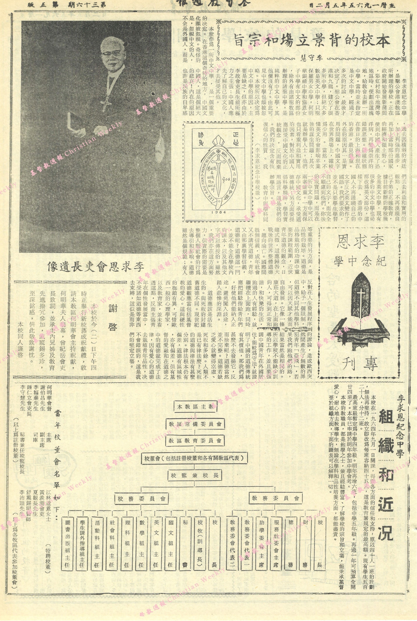 基督教週報封面